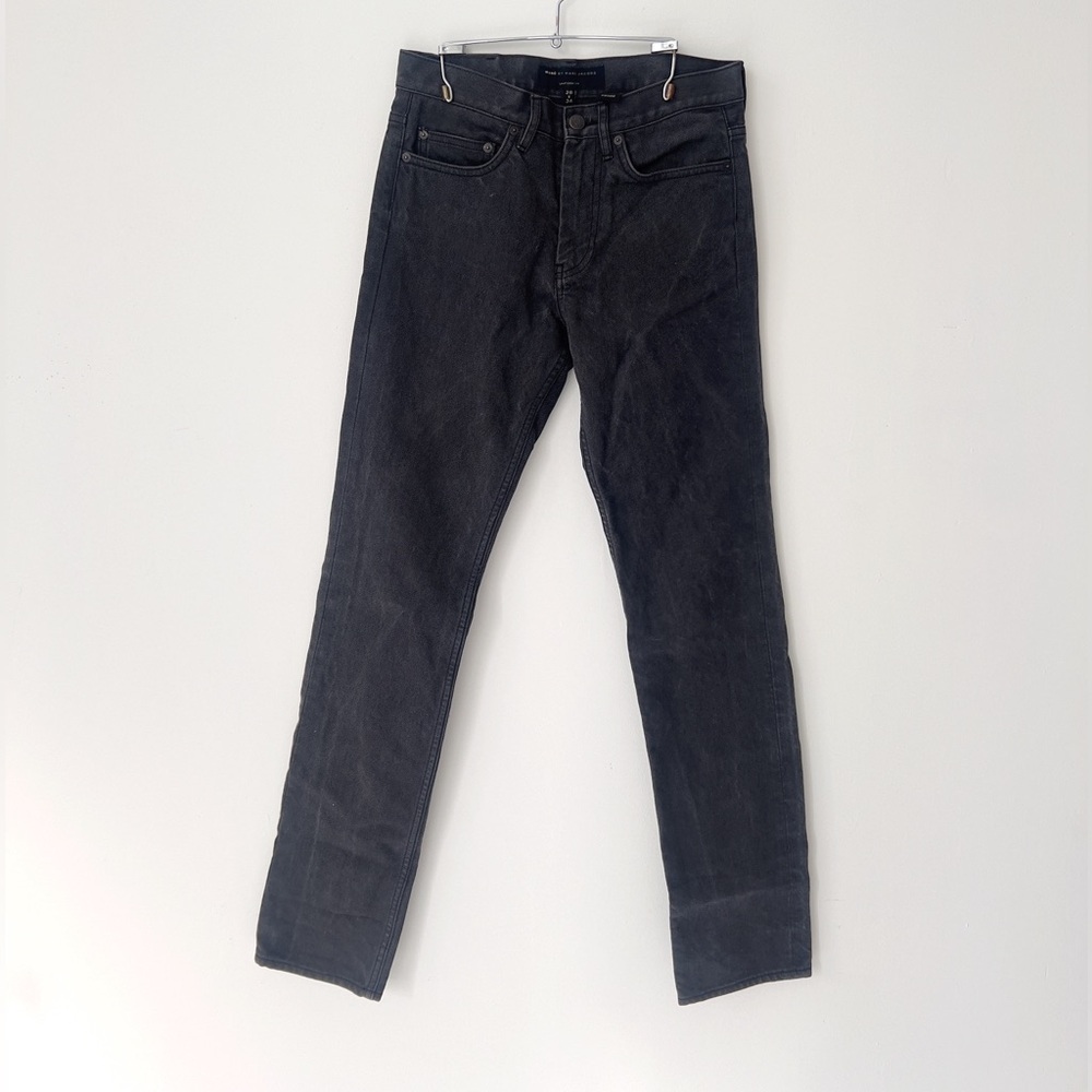 Marc by Marc Jacobs black faded straight leg
